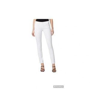 Paige. Verdugo Ankle Crystal white jeans